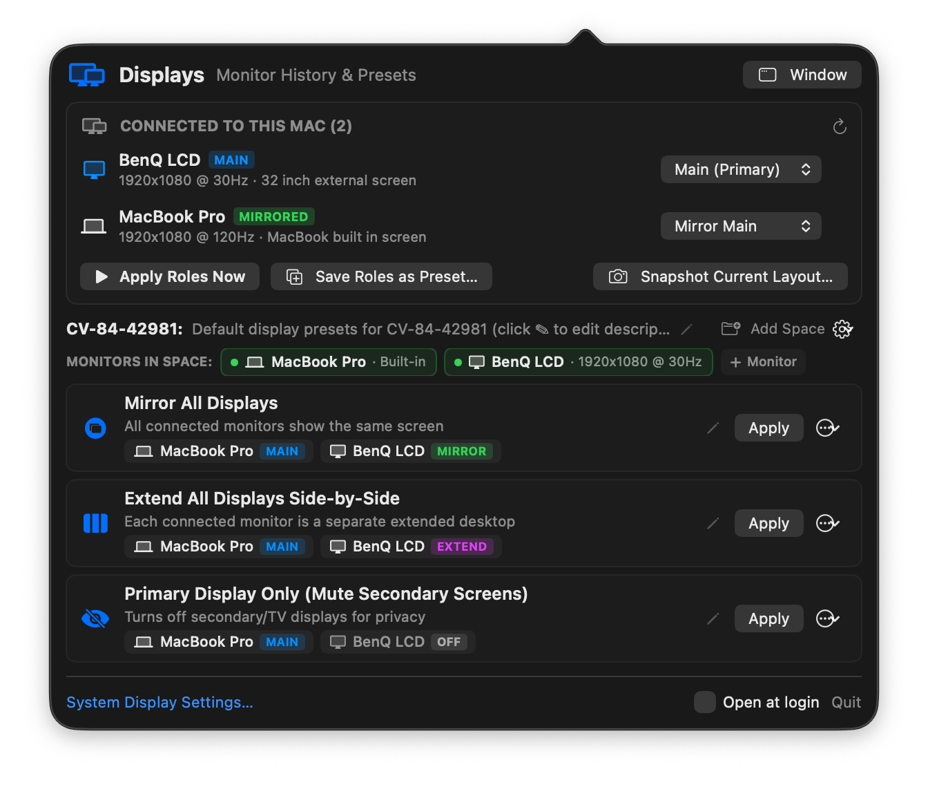 ScreenStage Single-Room Desktop Mode