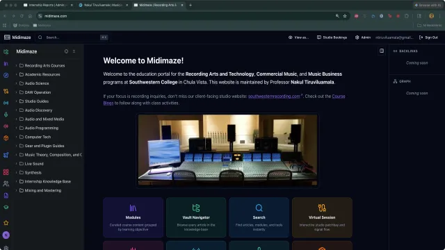 Midimaze screenshot