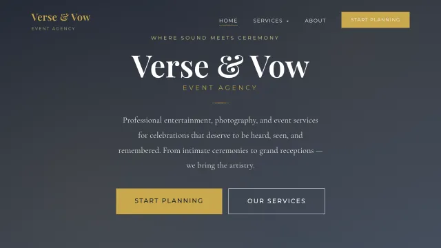 Verse & Vow screenshot